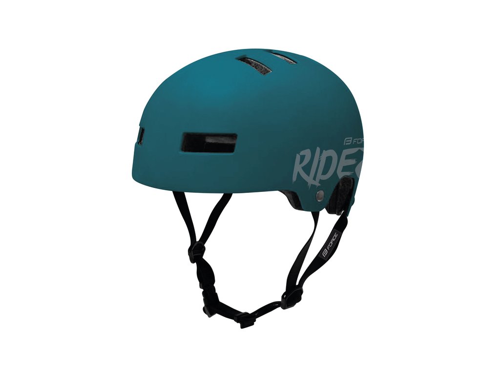 Force RIDEZ BMX prilba , petrolejová matná
