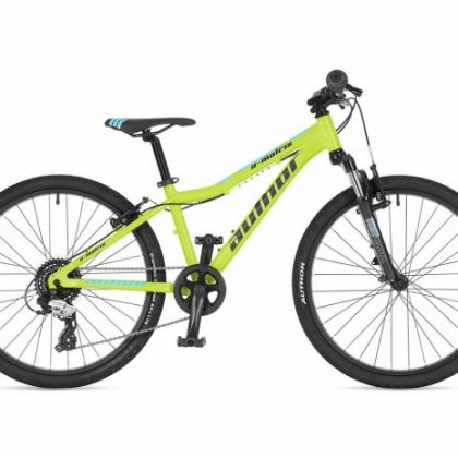 BICYKEL AUTHOR A-MATRIX 24 2025 12,5" LIMETKOVÁ/ČIERNA