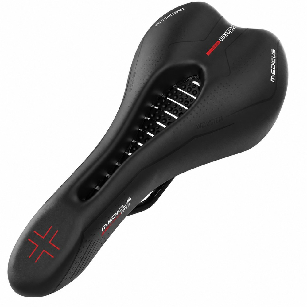 Sedlo Wittkop Medicus MTB Air Flow s pamäť. penou, bez zámku
