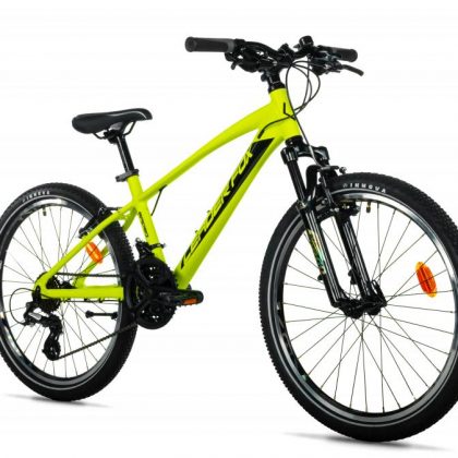 Bicykel detský Leader Fox SPIDER BOY 24" NEÓN