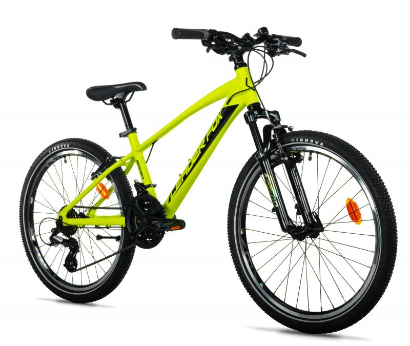 Bicykel detský Leader Fox SPIDER BOY 24" NEÓN